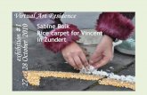 VAR-exhibition #1_Sabine Bolk - Rice carpet for Vincent