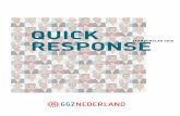 GGZ Nederland - Quick Response jaarverslag 2010