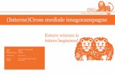 Cross mediaal imago campagne ING