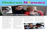 Hebron Nieuws november 2011