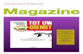 Tot Uw Dienst - Dinobuster Press Kit Magazine