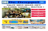 Waterkrantje "De Druppel" vijfde leerjaar basisschool Omer Wattez