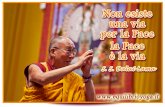 Strada per la pace dalai lama flat