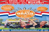Gratis Haring bij Bakker op Zaterdag 11 Juni - Kom Ook en Proef Gratis!