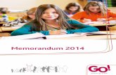 GO! memorandum 2014