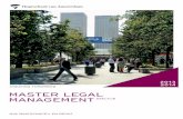 Master Legal Management (deeltijd)