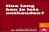 Stad Antwerpen - De Weekendschool