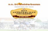 Programmaboekje Zuiderburentoernooi 2012