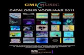 Catalogus GMI Music voorjaar 2011