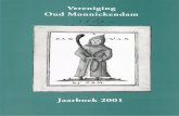 Jaarboek vereniging Oud Monnickendam 2001