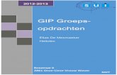 GIP Groeps-opdrachten