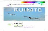 Ruimte - Mens & Tijd (januari 2011)