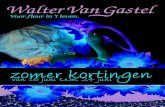 Walter Van Gastel Zomerkortingen Folder