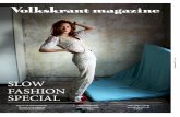 Slow Fashion Special |Volkskrant Magazine