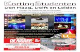 Den Haag Delft Leiden 1-20 studentenkortingkrant