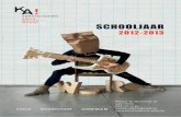 Kunstacademie Eeklo - schooljaar 2012-2013