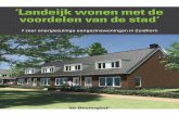Brochure project 'De Oostergast' Zuidhorn