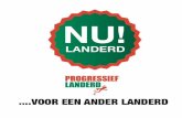 NU! Landerd - Verkiezingsprogramma Progressief Landerd 2010-2014