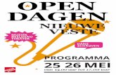 Programma Open Dagen