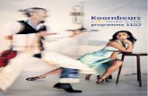Programma Theater de Koornbeurs 2011-2012