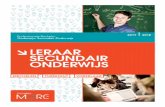 Brochure Leraar Secundair onderwijs (Mechelen, Turnhout, Vorselaar) 2016-2017