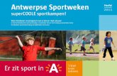 Antwerpse Sportweken brochure herfstvakantie
