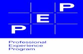 PEP - Professional Experience Program