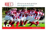 Presentatie magazine 2010/2011