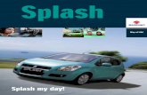2010 Suzuki Splash brochure