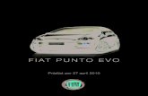 2010 Fiat Punto Evo prijslijst 100427