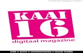 Kaai 16 digitaal magazine - nummer 5