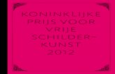 Koninklijke Prijs voor Vrije Schilderkunst 2012