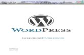 Gebruikershandleiding Wordpress