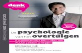 Miniboekje Psychologie van het overtuigen 2014