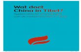 Wat doet China in Tibet - Systematische Schendingen van de Mensenrechten in Tibet