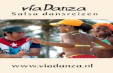 Catalogus viadanza salsa dansreizen naar Cuba