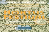 Hortus Festival 2014 - programmaboekje