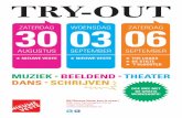 Try-Out augustus & september 2014