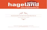 Hageland Online Advertentieservice - Infobrochure 2014
