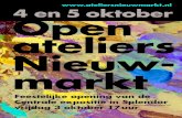 Open ateliers Nieuwmarkt Amsterdam 2014
