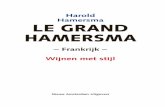 Harold  Hamersma LE GRAND  HAMERSMA – Frankrijk – Wijnen met stijl