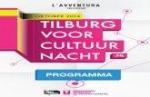 Programma Tilburg voor cultuur nacht 2014