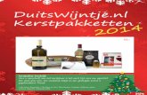 DuitsWijntje.nl kerstpakketten brochure