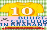 10 x Buurtcultuur in Brabant