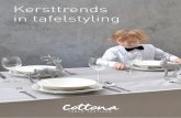 Cottona tafellinnen kerst trends 2014 NL