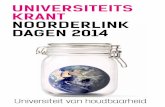 Universiteitskrant Noorderlinkdagen 2014