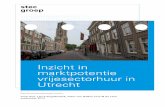 Inzicht in marktpotentie vrijesectorhuur in Utrecht