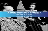2014 FHK Opleidingsflyer Docent Theater