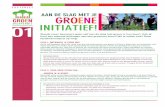 Factsheet 01 Groen Dichterbij - Aan de slag met je groene initiatief