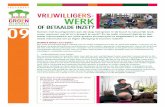 Factsheet 09 Groen Dichterbij - Vrijwilligerswerk of betaalde inzet?